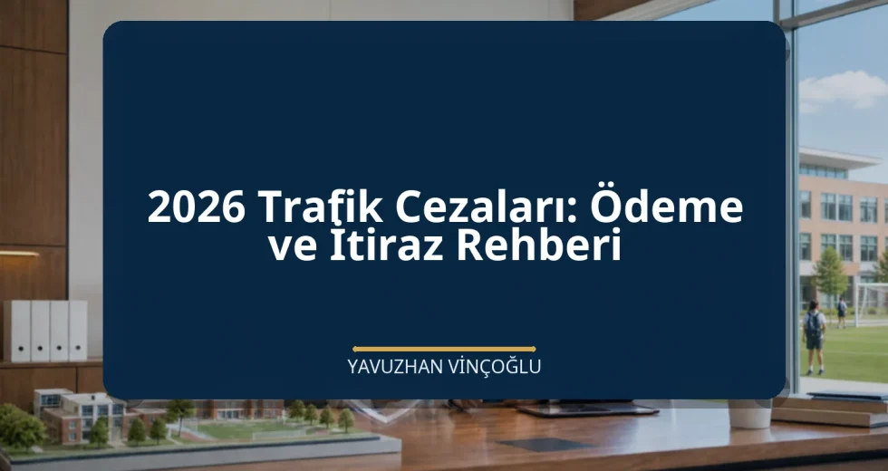 2026 Trafik Cezaları: Ödeme ve İtiraz Rehberi