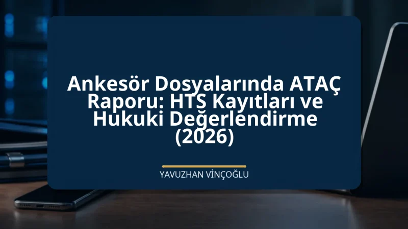 Ankesör Dosyalarında ATAÇ Raporu: HTS Kayıtları ve Hukuki Değerlendirme (2026)