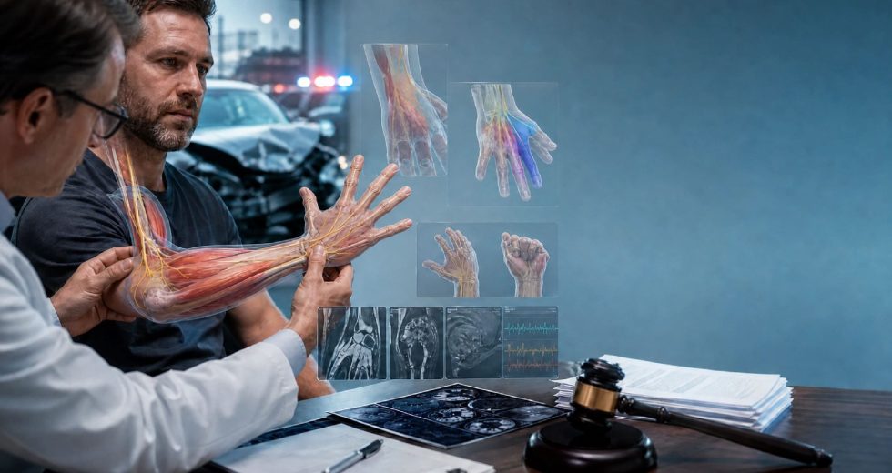 Trafik Kazası Sonrası Ulnar Sinir Hasarı ve Pençe El Engel Oranı