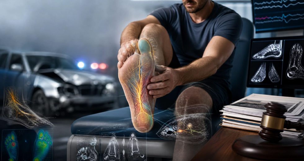 Trafik Kazası Sonrası Medial Plantar Sinir Hasarı, Ayak Tabanında Uyuşma, Ağrı ve Engel Oranı