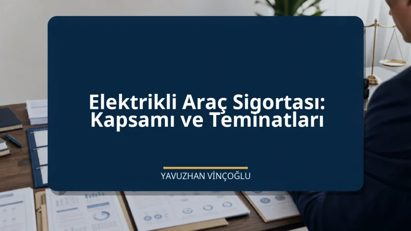 Elektrikli Araç Sigortası: Kapsamı ve Teminatları