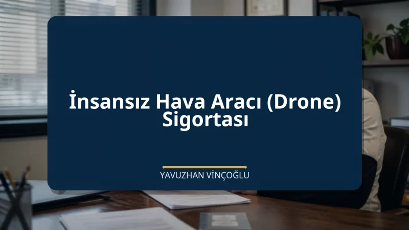 İnsansız Hava Aracı (Drone) Sigortası