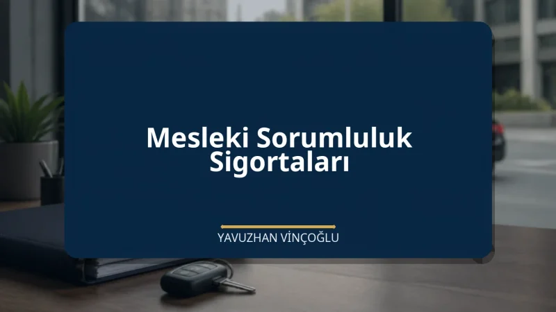 Mesleki Sorumluluk Sigortaları