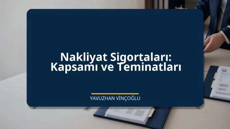 Nakliyat Sigortaları: Kapsamı ve Teminatları