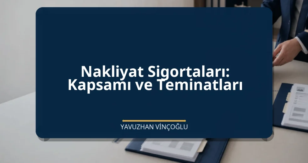Nakliyat Sigortaları: Kapsamı ve Teminatları