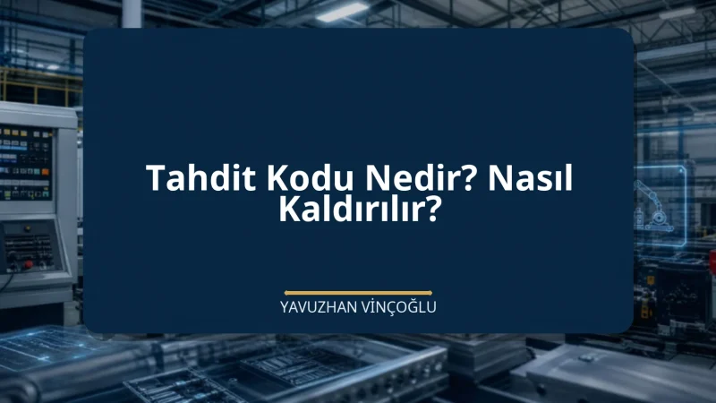 Tahdit Kodu Nedir? Nasıl Kaldırılır?