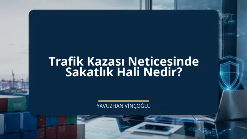 Trafik Kazası Neticesinde Sakatlık Hali Nedir?