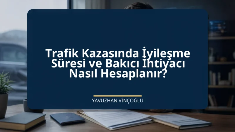 Trafik Kazasında İyileşme Süresi ve Bakıcı İhtiyacı Nasıl Hesaplanır?