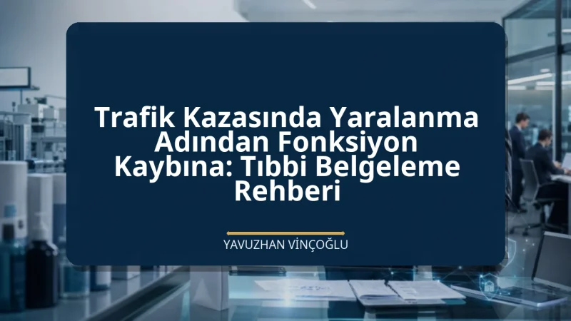 Trafik Kazasında Yaralanma Adından Fonksiyon Kaybına: Tıbbi Belgeleme Rehberi