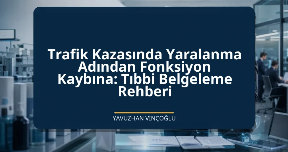 Trafik Kazasında Yaralanma Adından Fonksiyon Kaybına: Tıbbi Belgeleme Rehberi