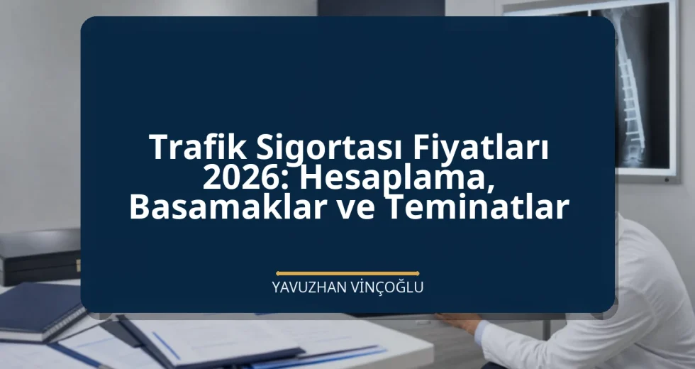 Trafik Sigortası Fiyatları 2026: Hesaplama, Basamaklar ve Teminatlar
