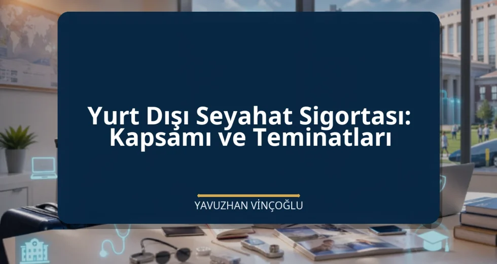 Yurt Dışı Seyahat Sigortası: Kapsamı ve Teminatları