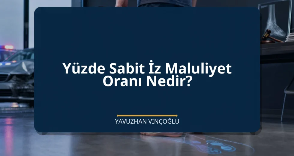 Yüzde Sabit İz Maluliyet Oranı Nedir?